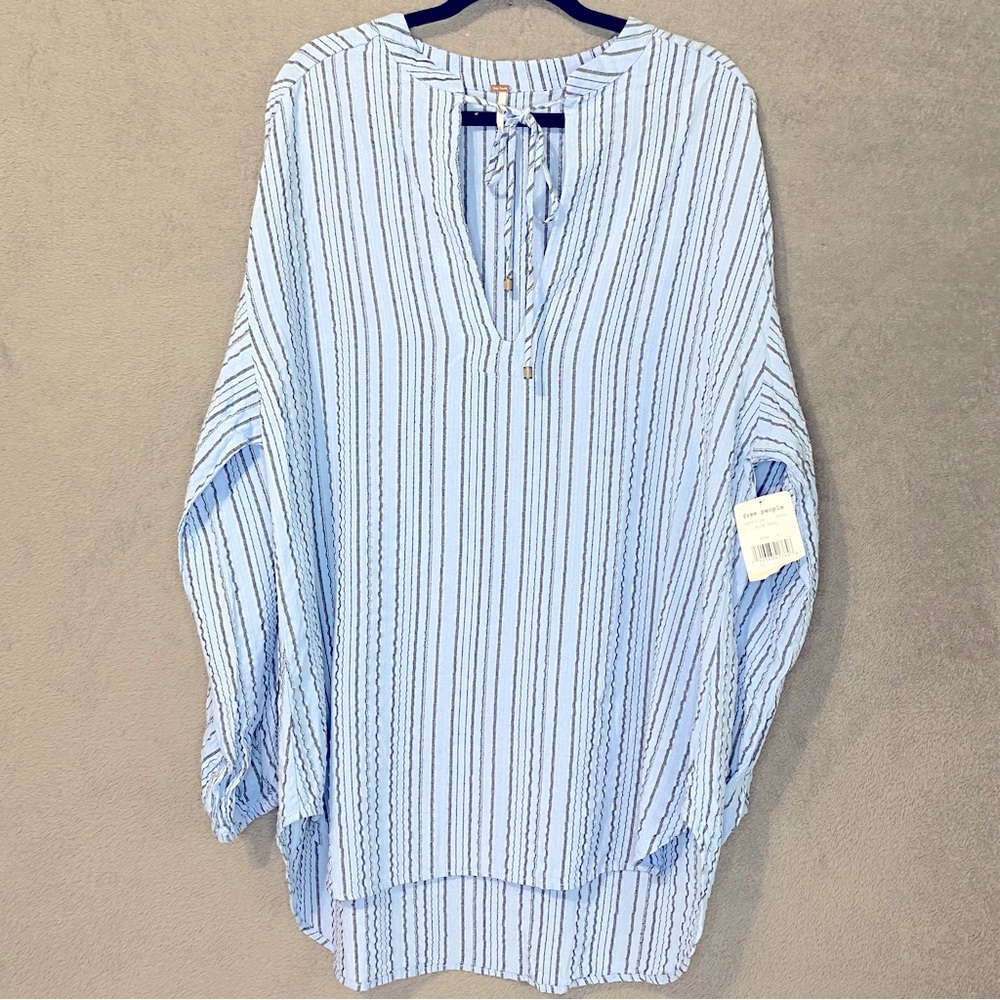 Free People Rhythm of the Night Tunic Top Size Large NWT